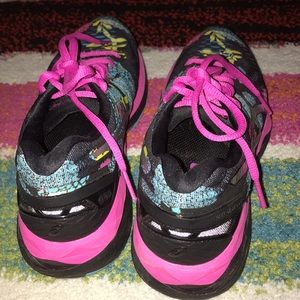 asics floral print shoes